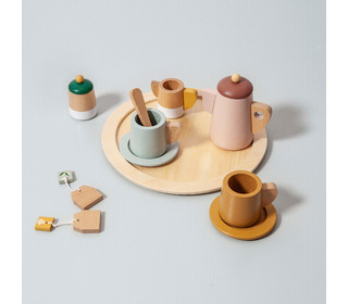 Wooden tea set - Petit Monkey