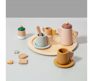 Wooden tea set - Petit Monkey