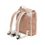Recycled cotton backpack - dawn rose - Petit Monkey
