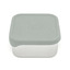 Stainless steel lunchbox Lucy - sage green - Petit Monkey