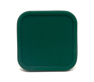 Stainless steel lunchbox Mae - pine green - Petit Monkey
