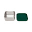 Stainless steel lunchbox Mae - pine green - Petit Monkey