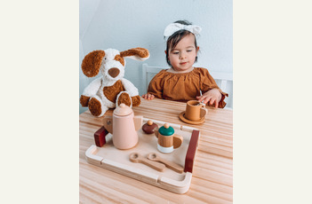 Petit Monkey - wooden tea set