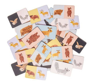 Domino game - stay wild - Petit Monkey