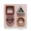 Shape puzzle - heart 0 yrs+ - Petit Monkey