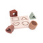 Shape puzzle - heart 0 yrs+ - Petit Monkey