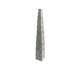 10 stacking blocks - wild bear - Petit Monkey