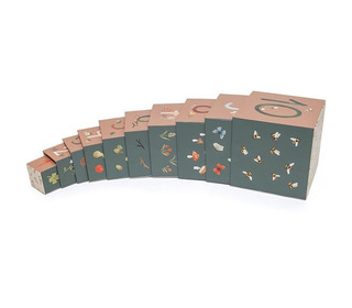 10 stacking blocks - wild bear - Petit Monkey