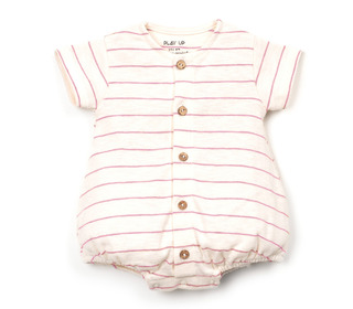 Combinaison côtelé flammé rayé - sculpture - Play up