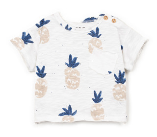 T-shirt en jersey flammé imprimé - creation - Play up