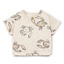 T-shirt en jersey flammé imprimé - bio resin - Play up