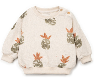 Sweat en jersey ornée imprimé - bio resin - Play up