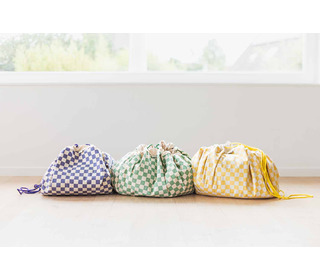 Noomad original - vichy yellow - Play & Go Noomad original - vichy yellow - Play & Go