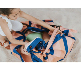 Noomad outdoor - mokka stripes - Play & Go Noomad outdoor - mokka stripes - Play & Go