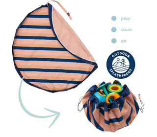 Noomad outdoor - mokka stripes - Play & Go Noomad outdoor - mokka stripes - Play & Go