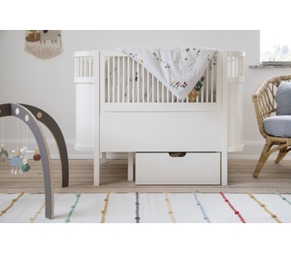 The Sebra bed Drawer, Baby & Jr. Classic white - Sebra