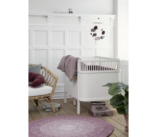 The Sebra bed, baby & jr., Classic white - Sebra