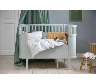 The Sebra bed, baby & jr., Mist green - Sebra