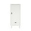 The Sebra Wardrobe, single door, white  - Sebra