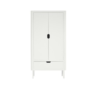 The Sebra Wardrobe, double door, white - Sebra