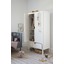 The Sebra Wardrobe, double door, white - Sebra