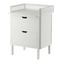 Sebra changing unit, drawers, Classic white - Sebra