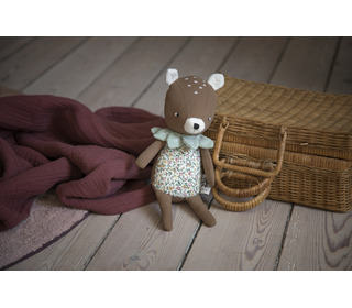 Baby blanket - burgundy red - Sebra