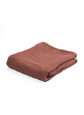 Baby blanket - burgundy red