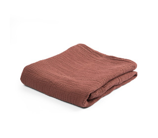 Baby blanket - burgundy red - Sebra