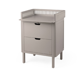 Sebra changing unit, drawers - jetty beige - Sebra