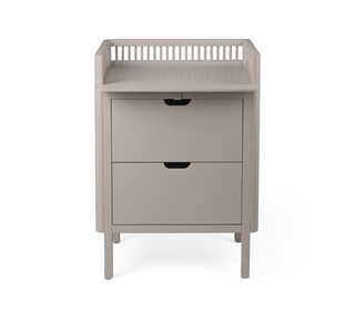 Sebra changing unit, drawers - jetty beige - Sebra