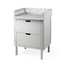 Sebra changing unit, drawers - stone grey - Sebra Sebra changing unit, drawers - stone grey - Sebra