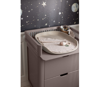 Sebra changing unit, drawers - jetty beige - Sebra