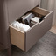 Sebra changing unit, drawers - jetty beige - Sebra
