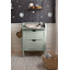 Sebra changing unit, drawers - mist green - Sebra
