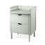 Sebra changing unit, drawers - mist green - Sebra