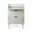 Sebra changing unit, drawers - mist green - Sebra