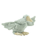 Cuddly animal goose small - grey