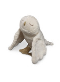 Cuddly animal owl small - white