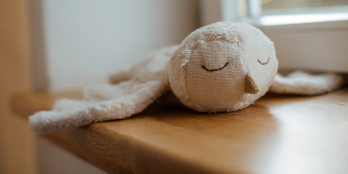 Senger Naturwelt • Handgemaakte knuffels • Cuddly animal owl small - white