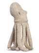 Cuddly animal octopus small - linen