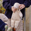 Cuddly animal sheep small - linen - Senger Naturwelt