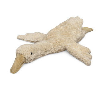 Cuddly animal goose small - linen - Senger Naturwelt