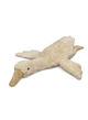 Cuddly animal goose small - linen
