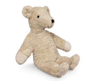 Cuddly animal bear small - linen - Senger Naturwelt