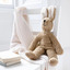 Floppy animal rabbit, small - beige - Senger Naturwelt