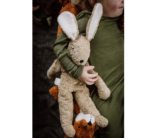 Floppy animal rabbit, small - beige - Senger Naturwelt
