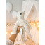 Floppy animal bear, small - white - Senger Naturwelt
