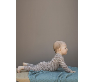 Baby body stripe - acorn/offwhite - Serendipity Organics Baby body stripe - acorn/offwhite - Serendipity Organics