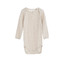 Baby body stripe - oat/offwhite - Serendipity Organics Baby body stripe - oat/offwhite - Serendipity Organics